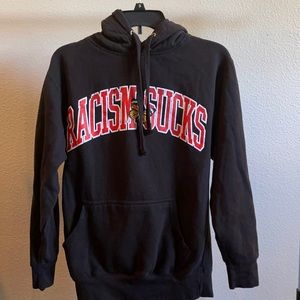 RACISM SUCKS Pacsun hoodie S